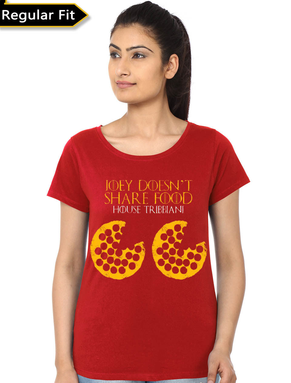 House Tribbiani Girl’s Red T-Shirt