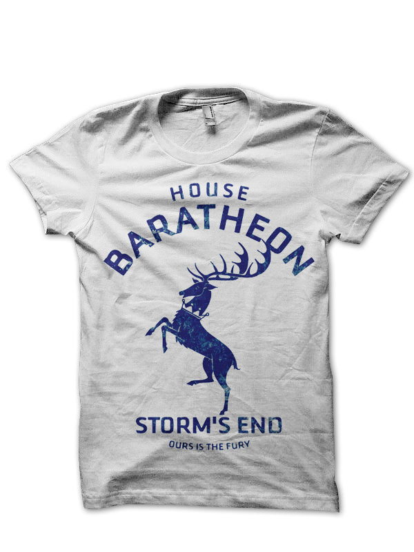 House Baratheon Yellow Tee (White Colour Available)