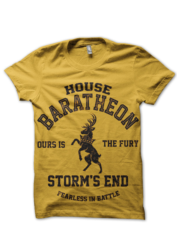 House Baratheon Yellow Tee