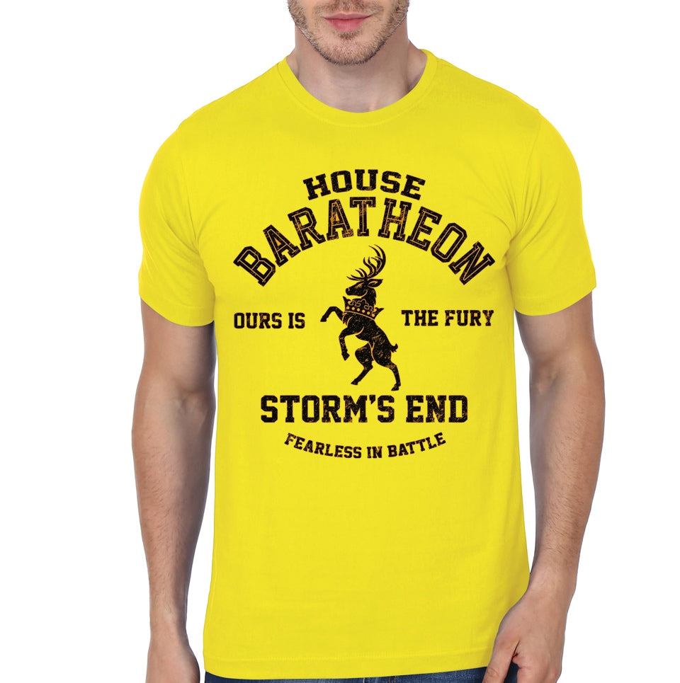 House Baratheon Yellow Tee