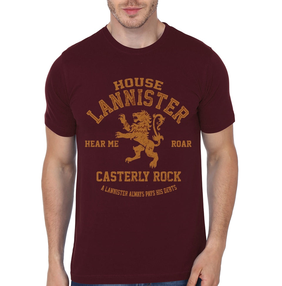 House Lannister Maroon T-Shirt