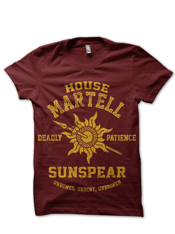 House Martell Maroon T-Shirt