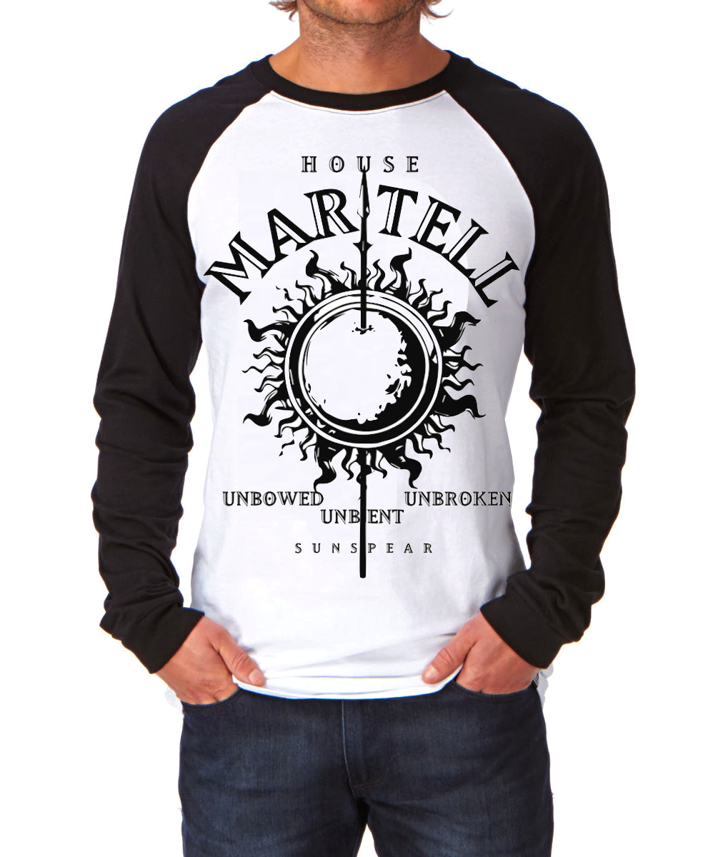 House Martell Raglan Tee (White Colour Available)