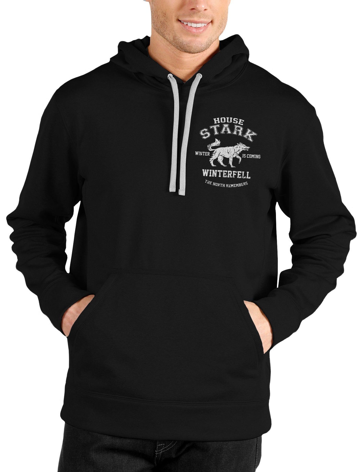 House Stark Black Hoodie