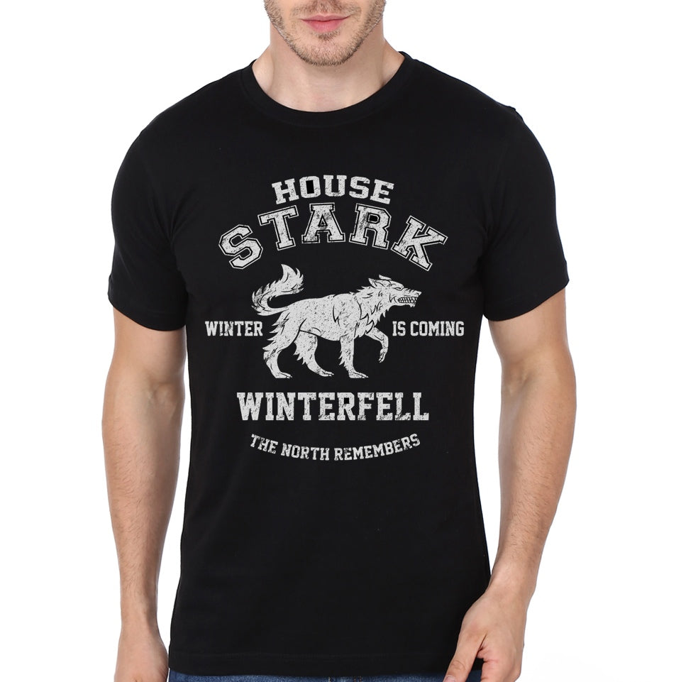 House Stark Black Tee