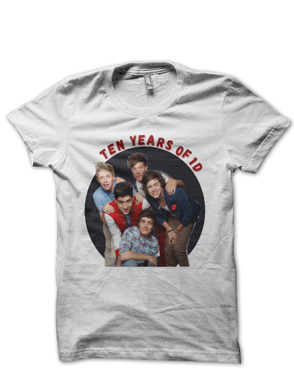 Ten years of One Direction T-Shirt