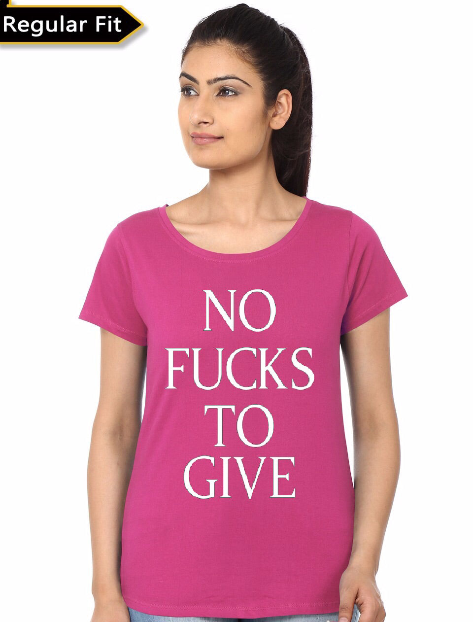 No Fucks To Give Girls T-Shirt