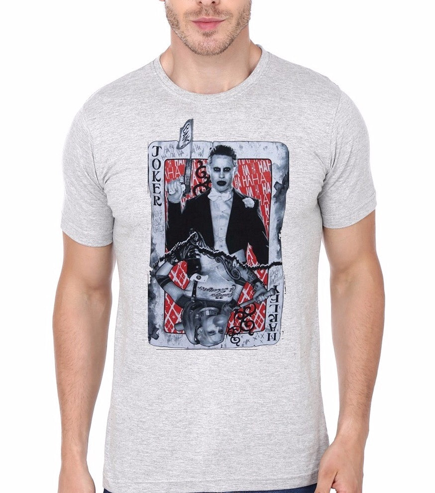 Joker And Harley Card T-Shirt