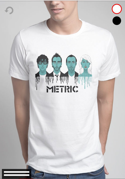 Metric White T-Shirt