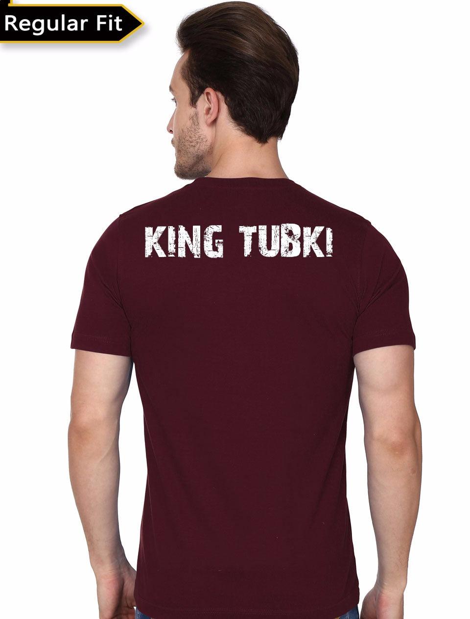 King Tubki Maroon T-Shirt