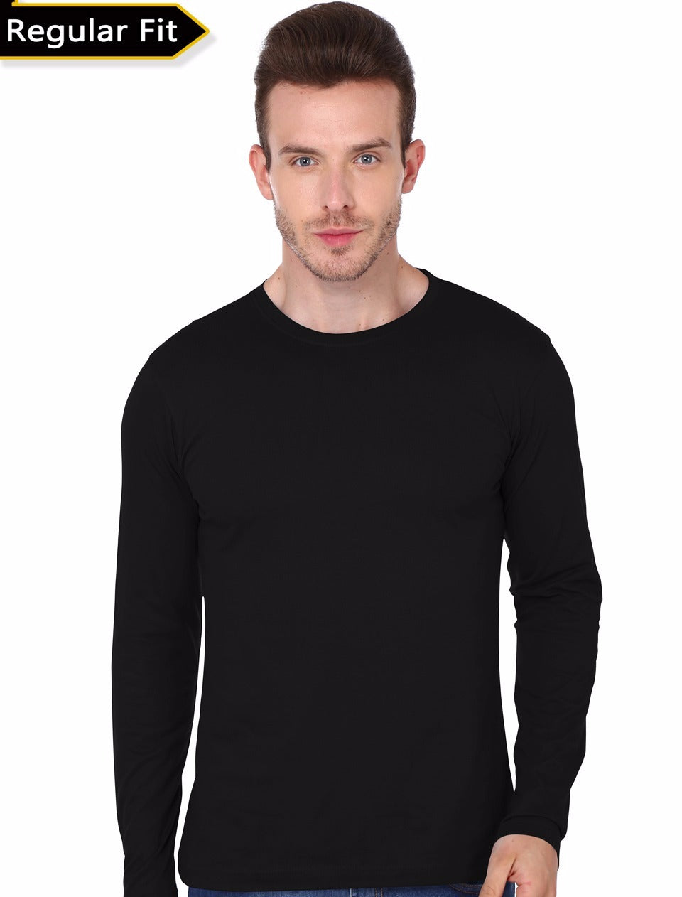 Plain Full Sleeve T-Shirt