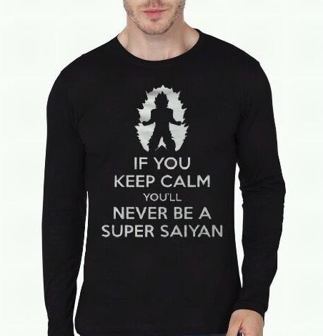 Goku DBZ Black Full Sleeve Tee