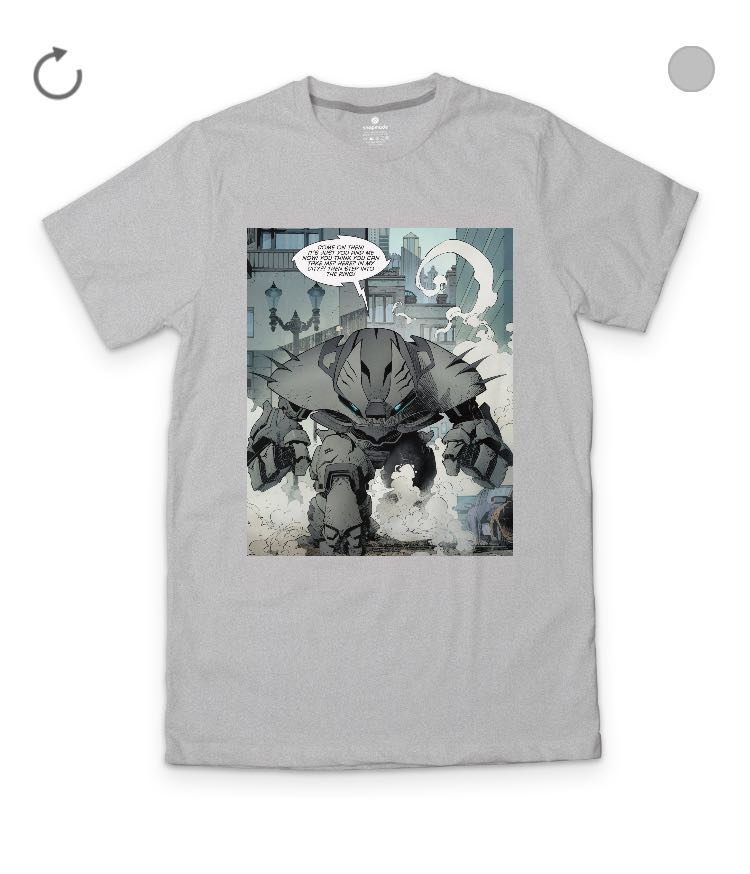 War Robot Grey T-Shirt