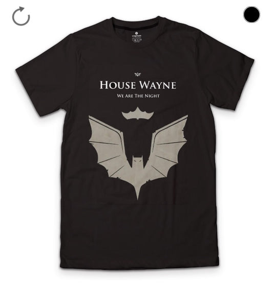 House Wayne Black T-Shirt