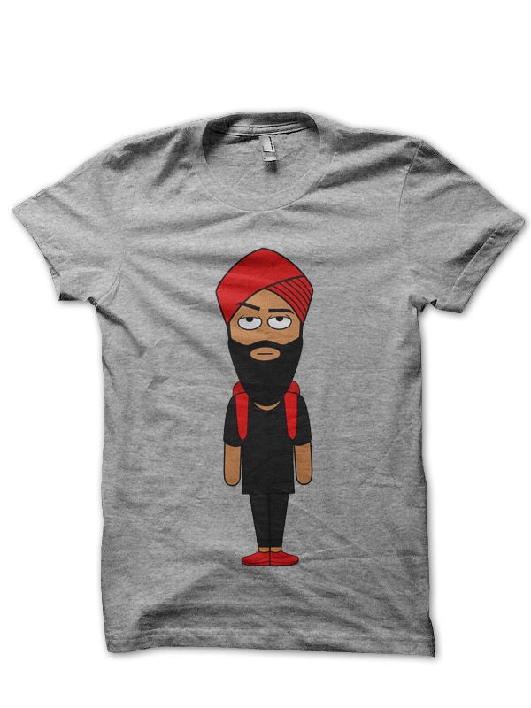 Sardar Ji Grey Tee