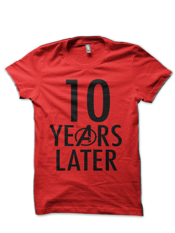 Infinity War Red T-Shirt