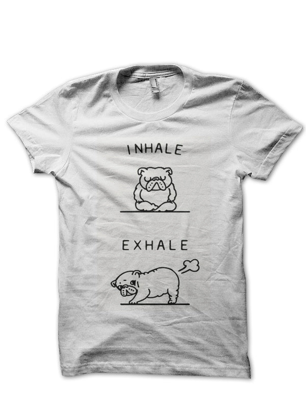 Inhale And Exhale Half Sleeve T-Shirt
