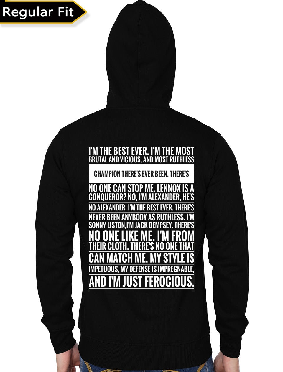 Iron Mike Tyson Black Hoodie