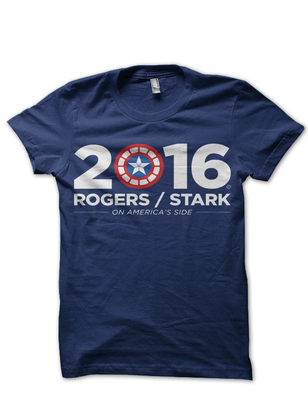 Rogers / Stark Navy Blue Tee