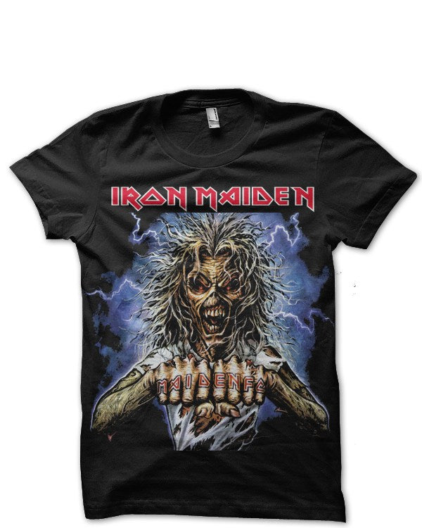 Iron Maiden Skull Black T-Shirt