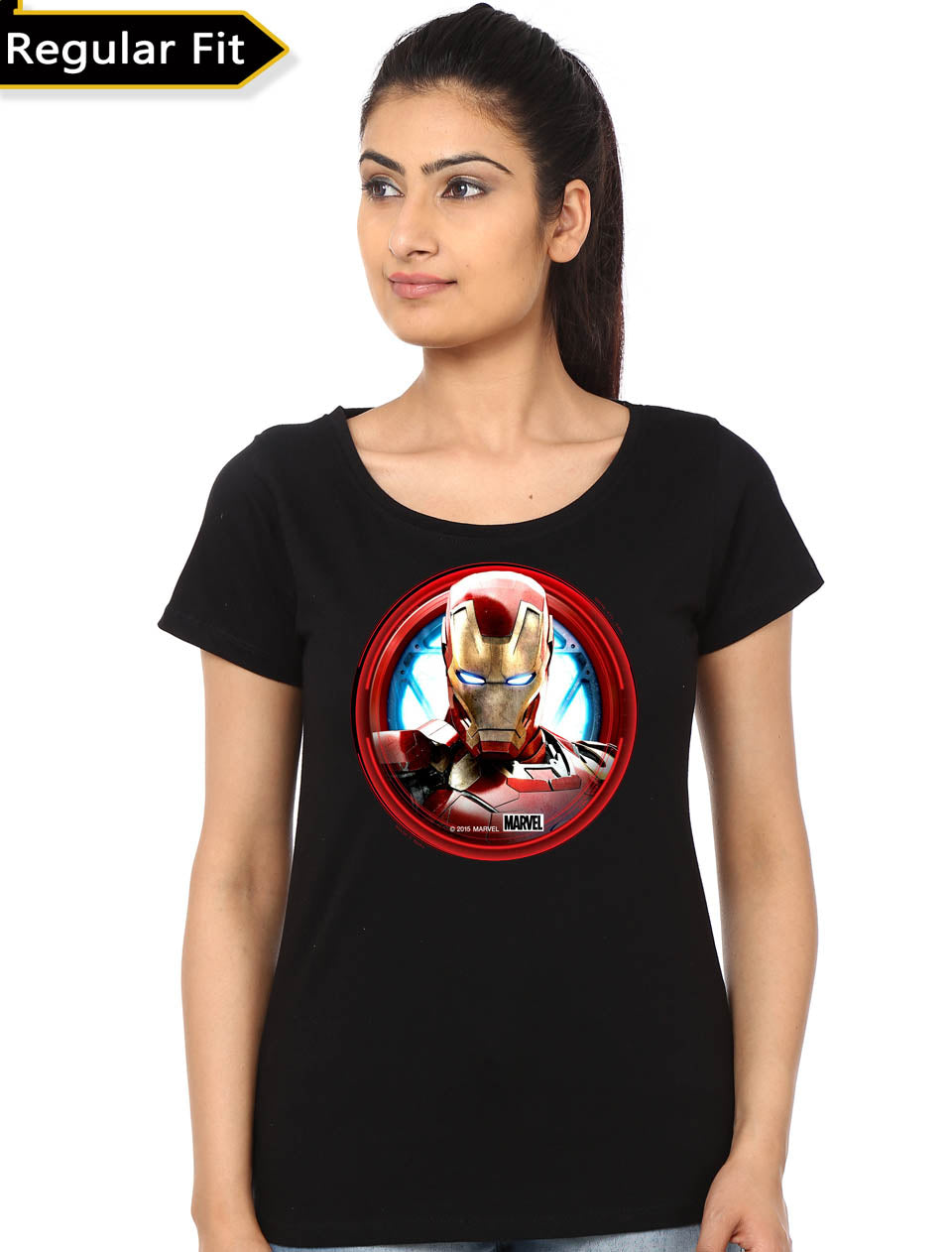 Ironman Arc Girl’s Black T-Shirt