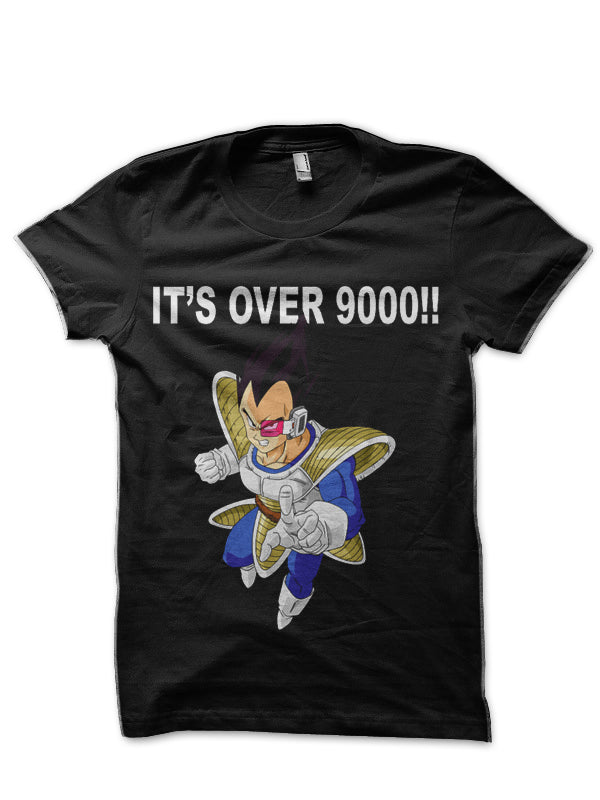 It’s Over 9000 Black T-Shirt