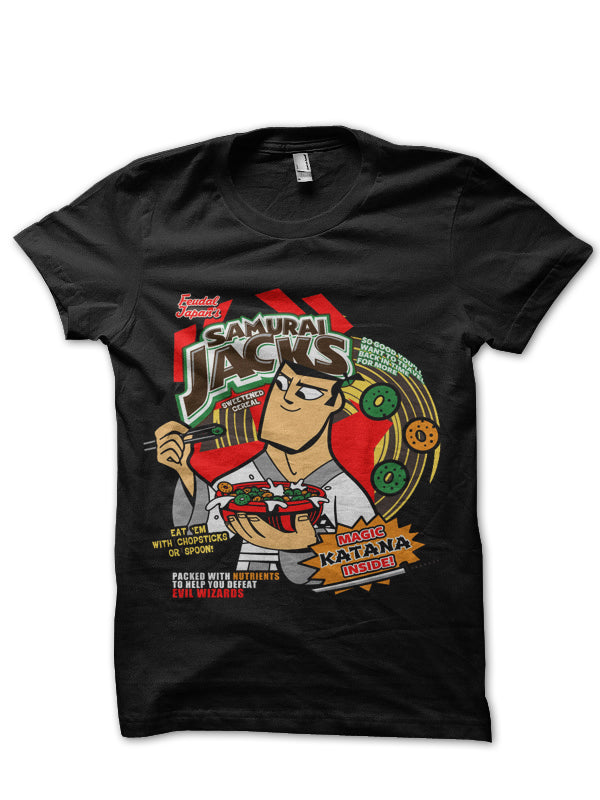 Samurai Jack Cereal Box T-Shirt