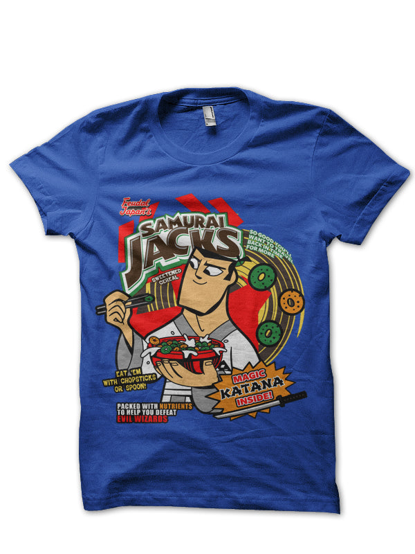 Samurai Jack Cereal Box T-Shirt