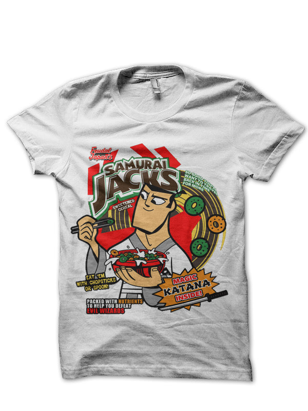 Samurai Jack Cereal Box T-Shirt