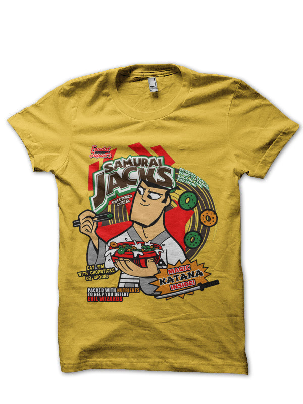 Samurai Jack Cereal Box T-Shirt