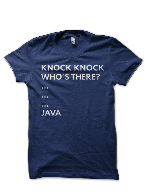 Knock Knock Who’s There Half Sleeve T-Shirt
