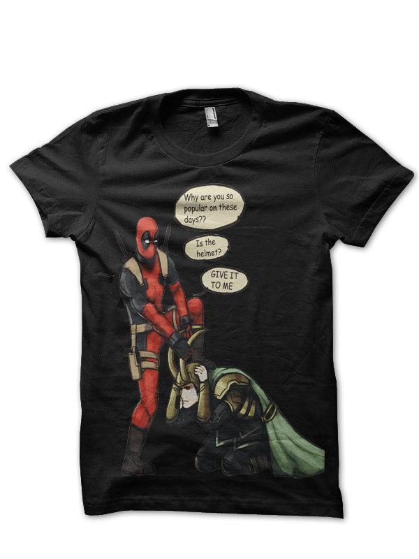 Jealous Deadpool Blue Tee (All Colours Available)