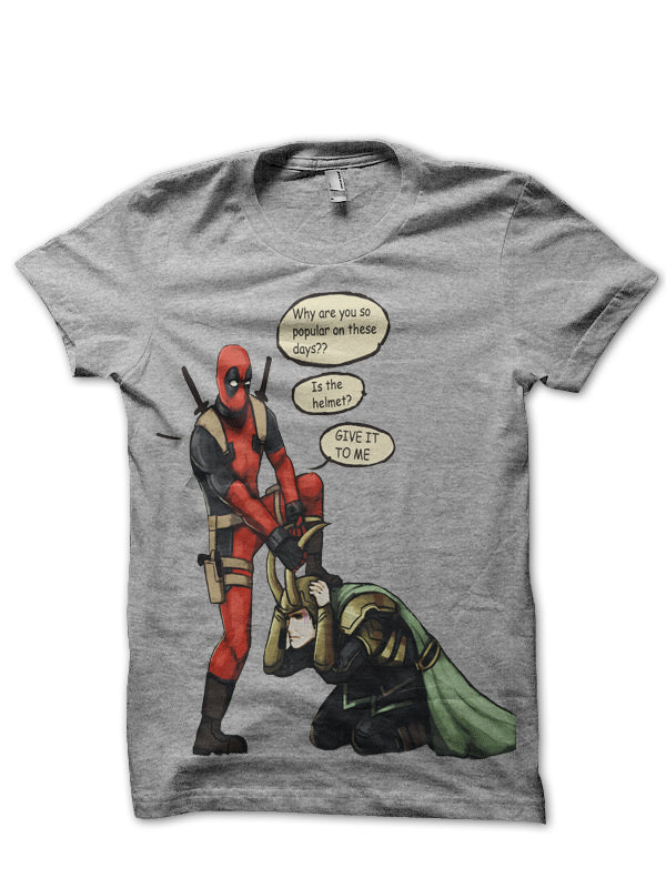 Jealous Deadpool Blue Tee (All Colours Available)