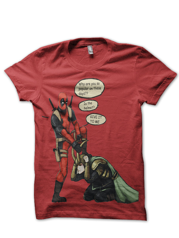Jealous Deadpool Blue Tee (All Colours Available)