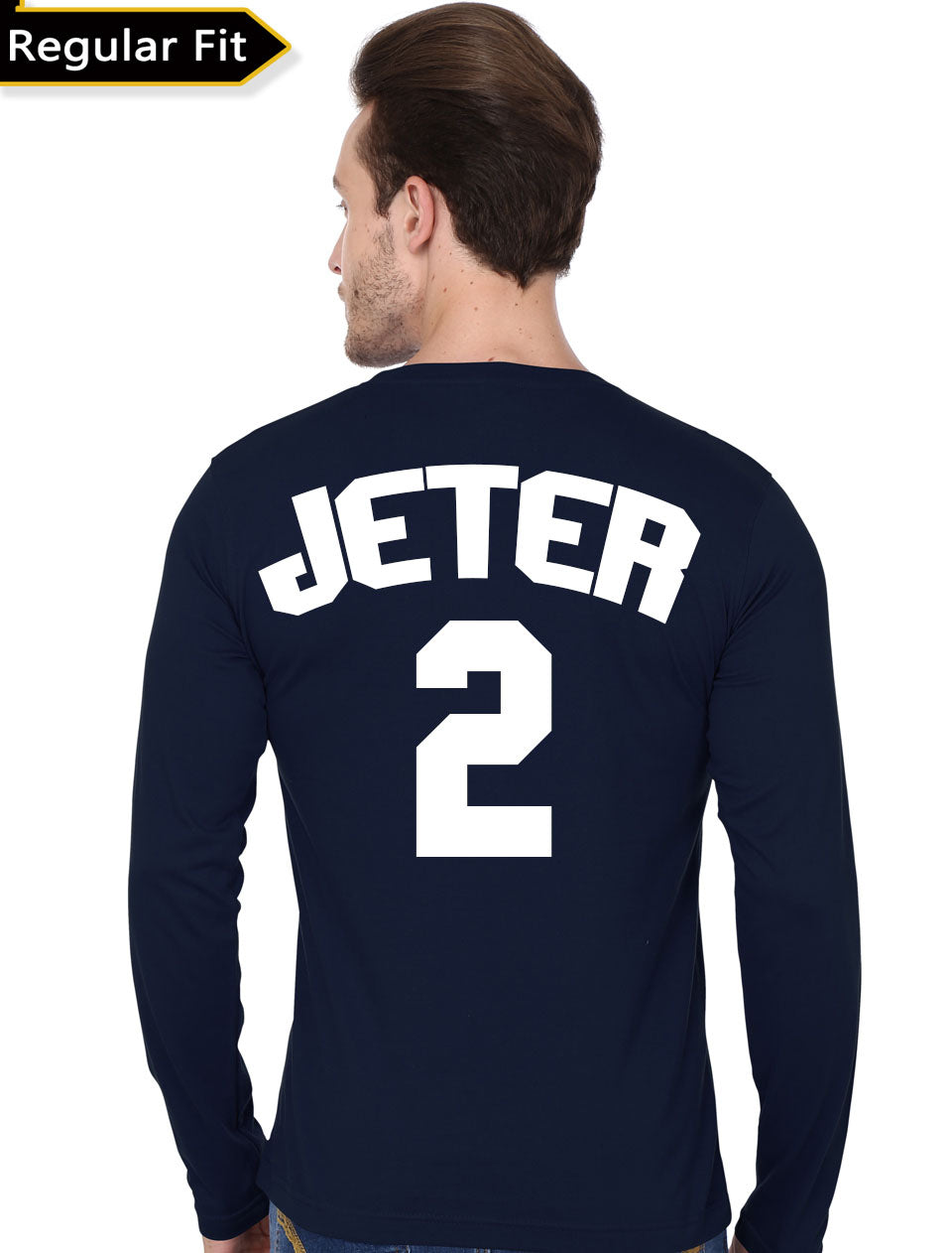 NY Navy Blue Full Sleeve T-Shirt
