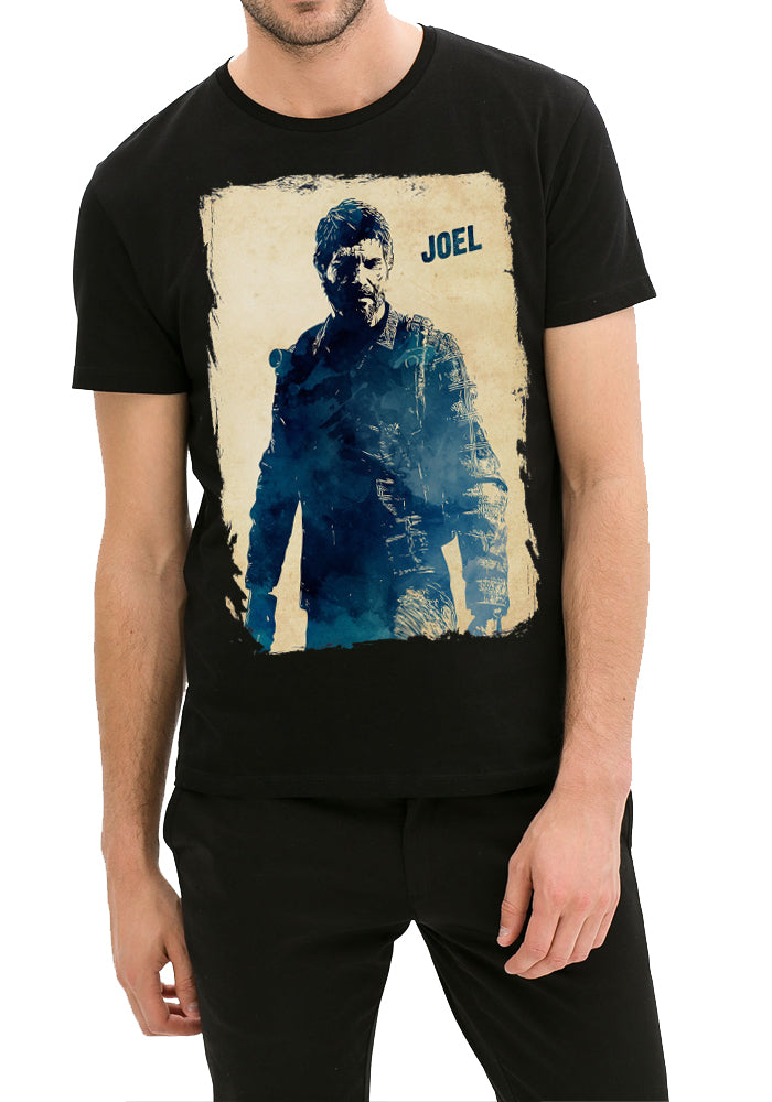 Joel The Last Of Us Black T-Shirt