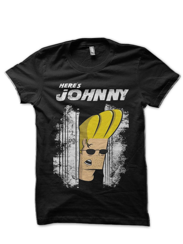 Johnny Bravo Half Sleeve T-Shirt