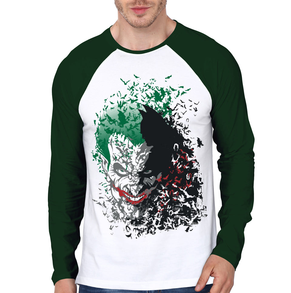 Smiling Joker Raglan Tee