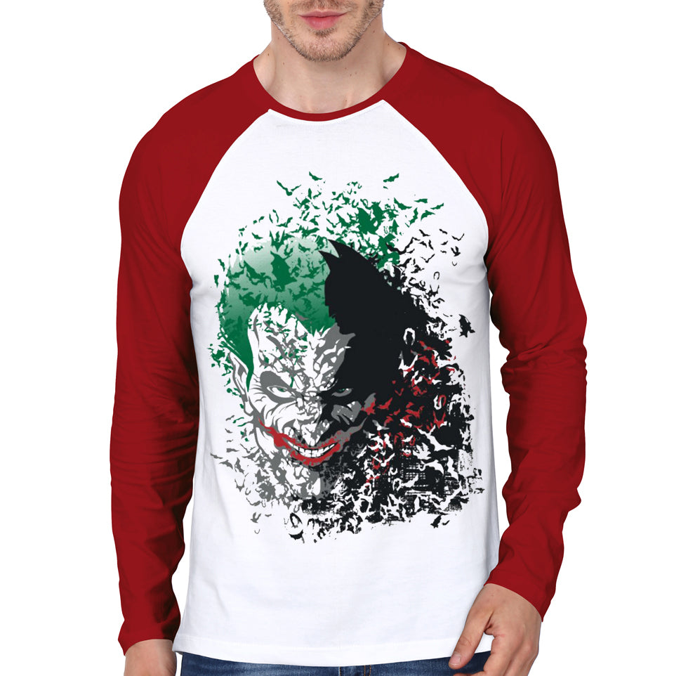 Smiling Joker Raglan Tee