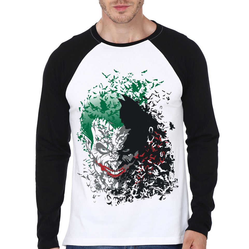 Smiling Joker Raglan Tee