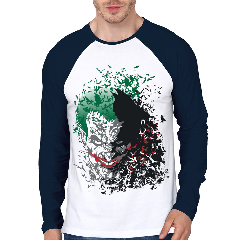 Smiling Joker Raglan Tee