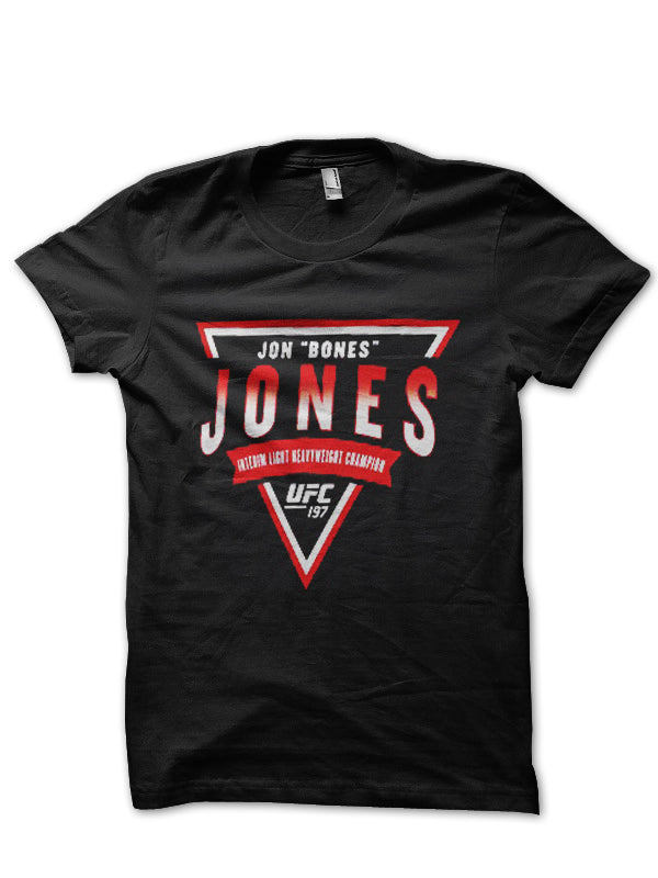Jon Bones Jones UFC 197 Black T-Shirt