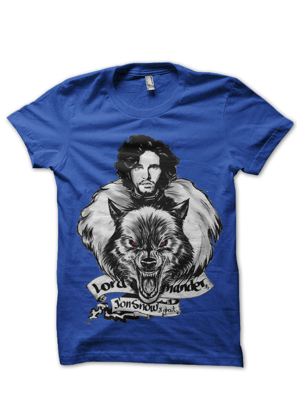 Jon Snow And Ghost T-Shirt