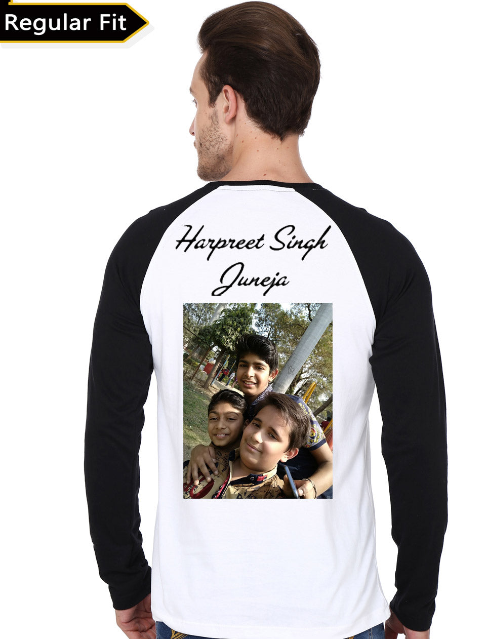 Harpreet Raglan Tee