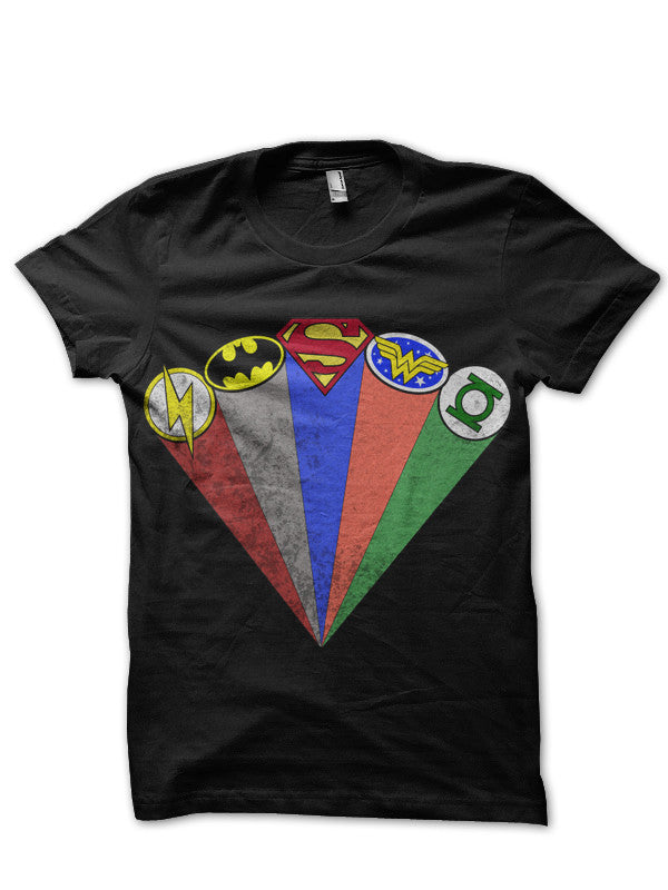 Justice League Rainbow T-Shirt