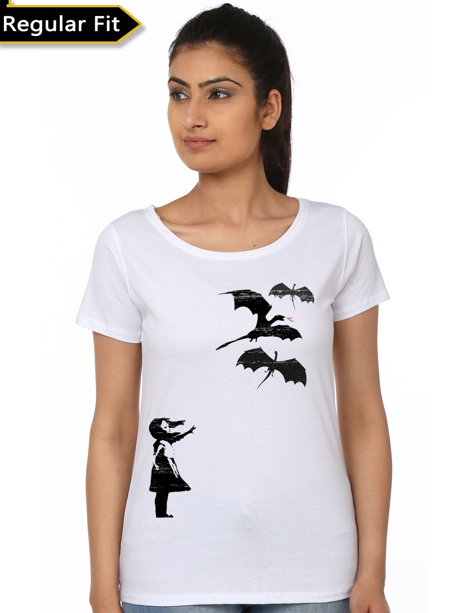 Khaleesi And Dragons Girls T-Shirt