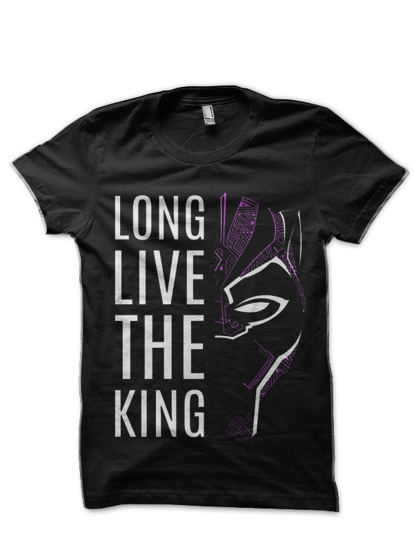 Long Live The King Black T-Shirt