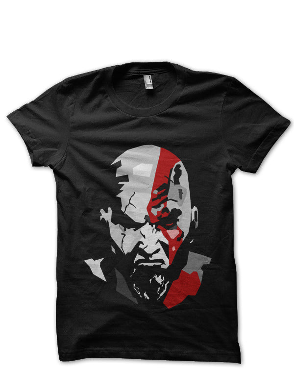 Kratos Face Black Tee