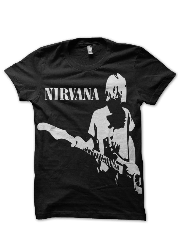 Kurt Cobain Navy Blue Tee