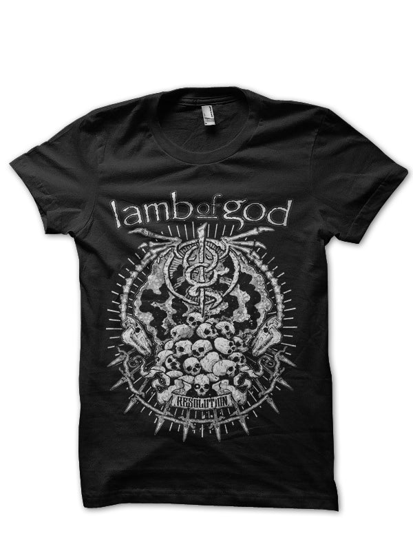 Lamb Of God American Metal Black T-Shirt